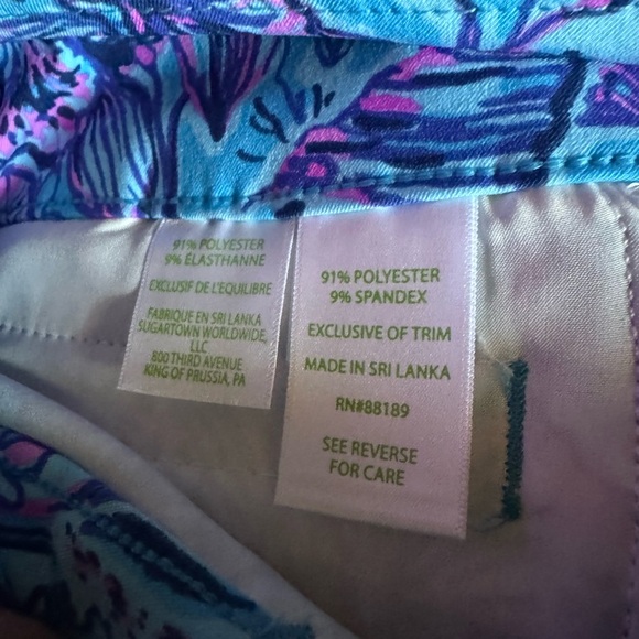 Lily Pulitzer fairway performance twill moisture wicking upf 50+ NWT - Picture 3 of 8